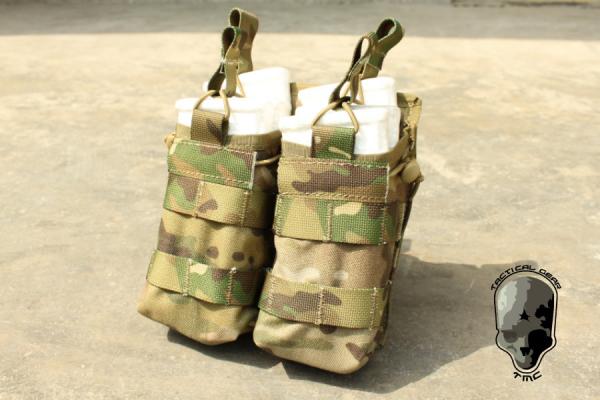 G TMC Open Top Magazine Pouch Double ( Multicam )